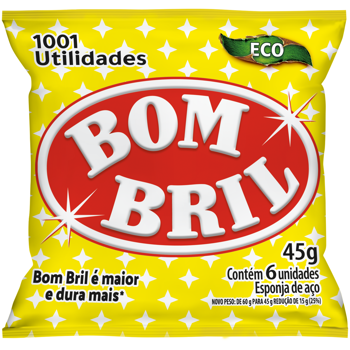 Esponja de Aço BOMBRIL 6 unidades