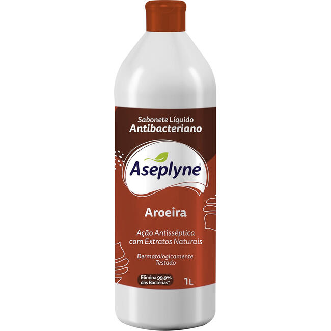 Sabonete Líquido Antibacteriano Aseplyne Aroeira 1L