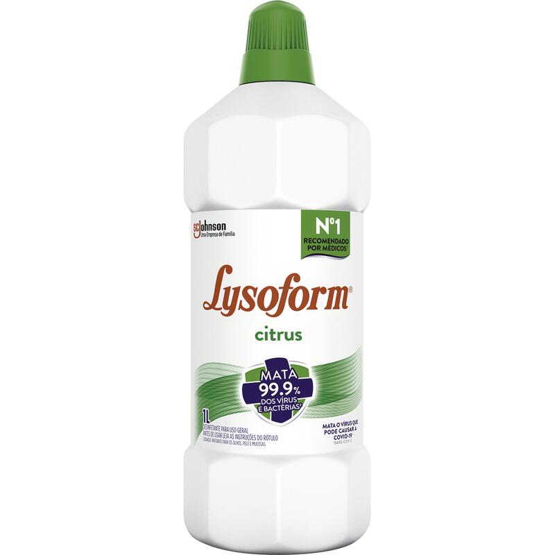 Desinfetante Líquido Lysoform Citrus 1L