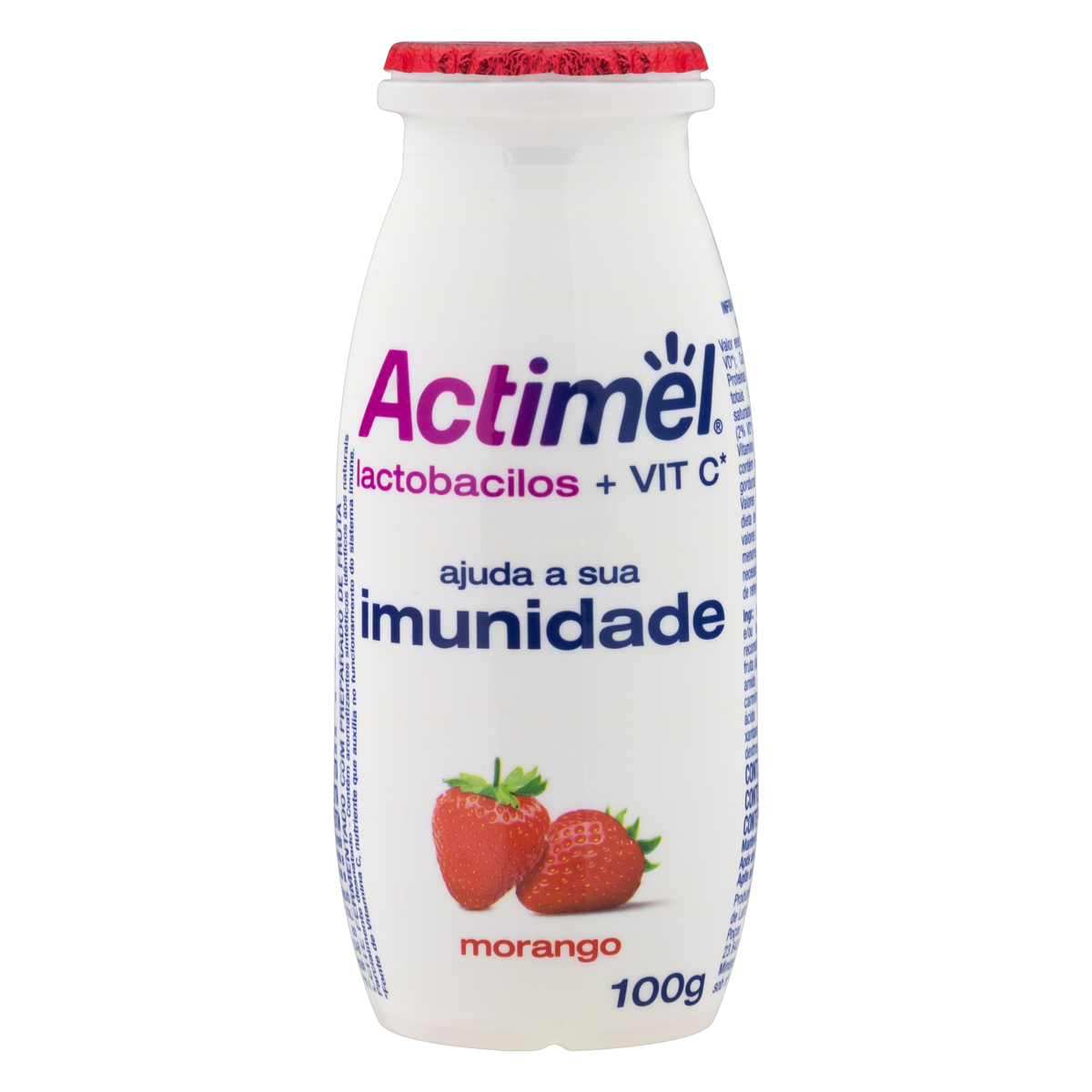 Leite Fermentado ACTIMEL Morango 100g