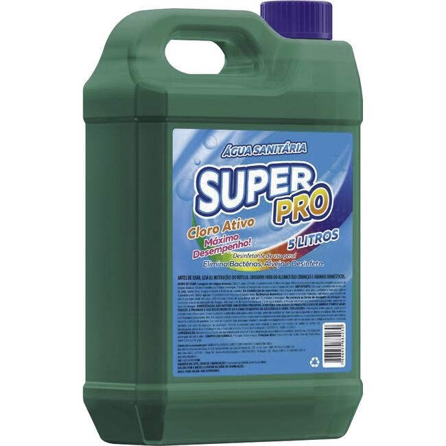Água Sanitária Super Pro Bombona de 5L