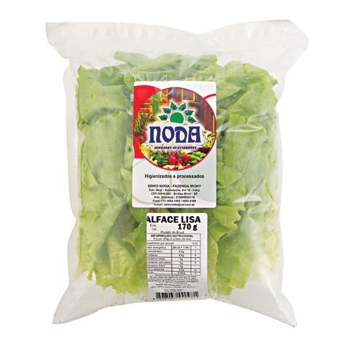 Alface Lisa Higienizada 170G