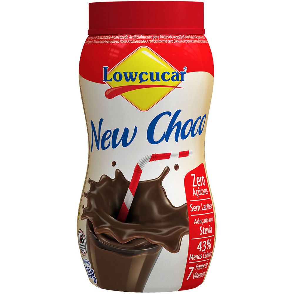 Achocolatado em Pó Lowçucar New Choco Diet 210g