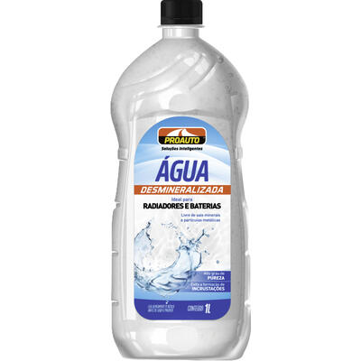 Água Desmineralizada Proauto 1L