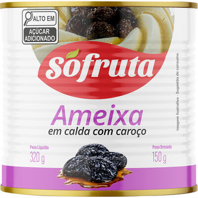 Ameixa em Calda Sófruta 150g