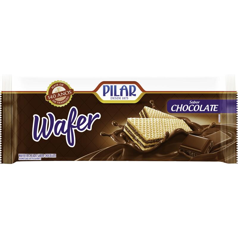 Biscoito Wafer Pilar Chocolate 100g