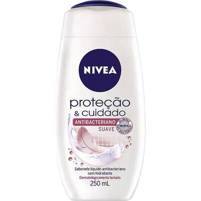 Sabonete Liquido Nivea Antibacteriano Suave 250ml
