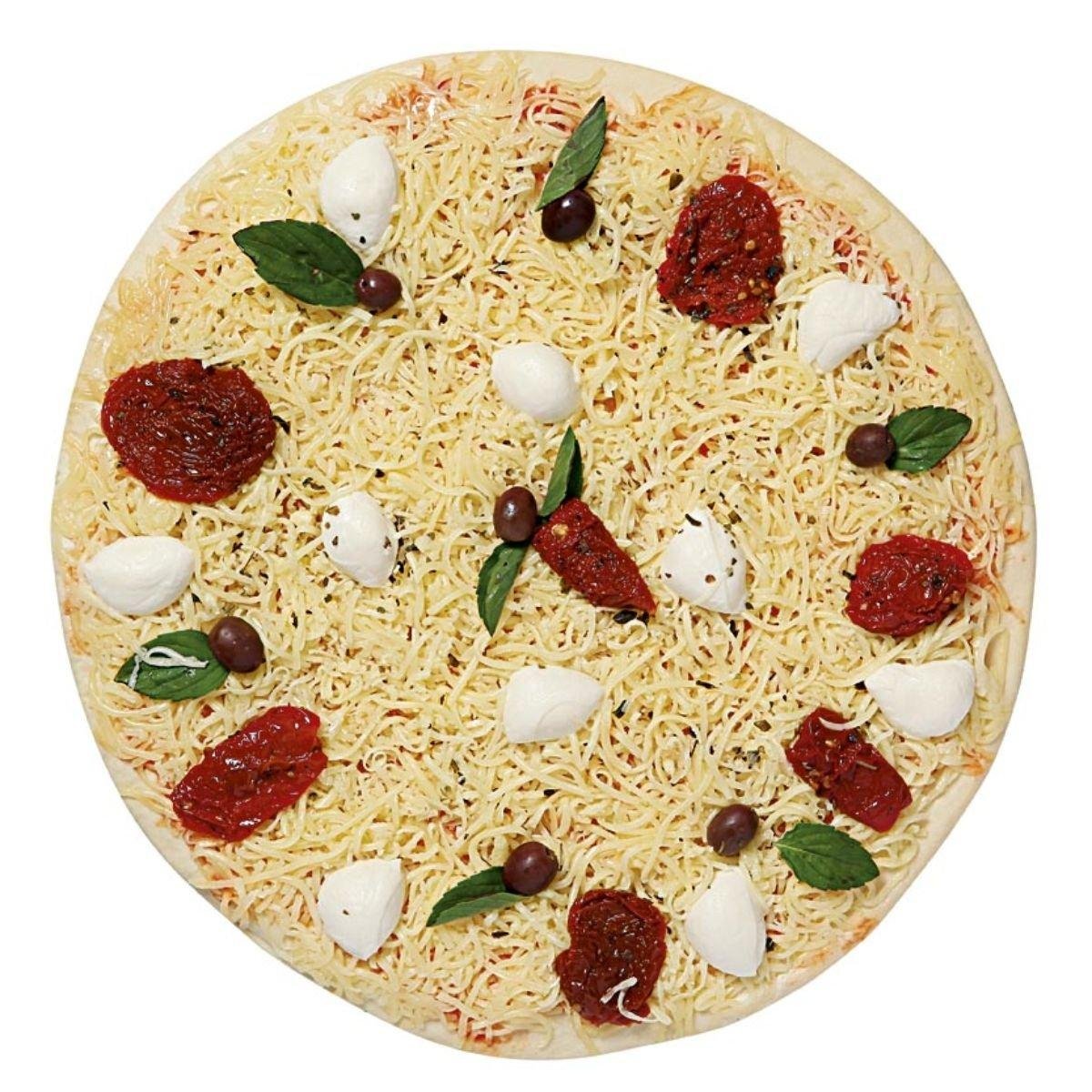 Pizza Sabor Mussarela E Tomate Seco Fabricação Própria 530g