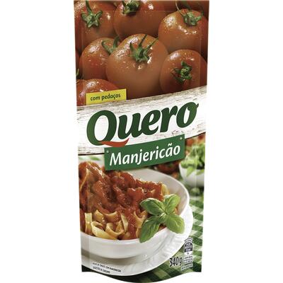 Molho de Tomate Quero Manjericão 340g