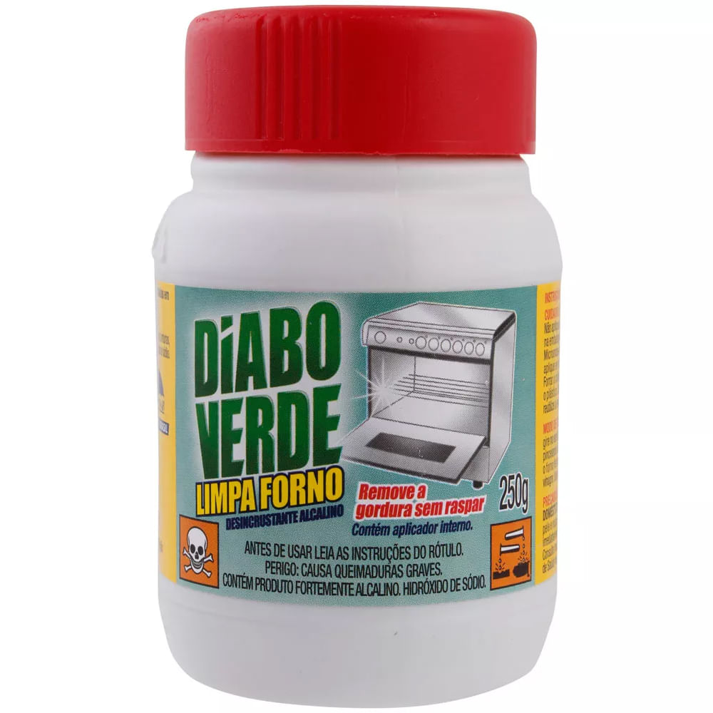 Limpa Forno Diabo Verde 250g