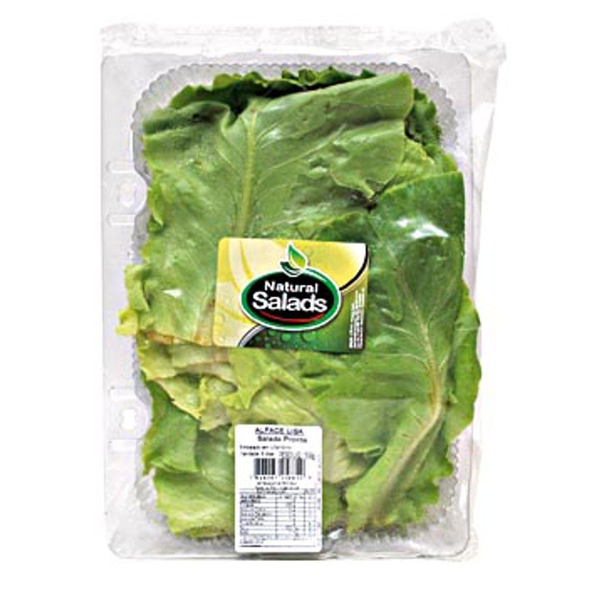Alface Lisa Higienizada Bandeja 150g
