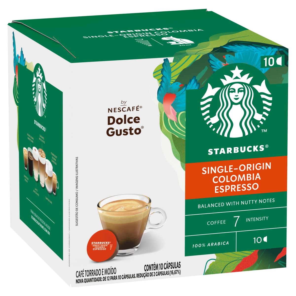 Starbucks®  Espresso Colombia By Nescafé® Dolce Gusto® - 10 Cápsulas