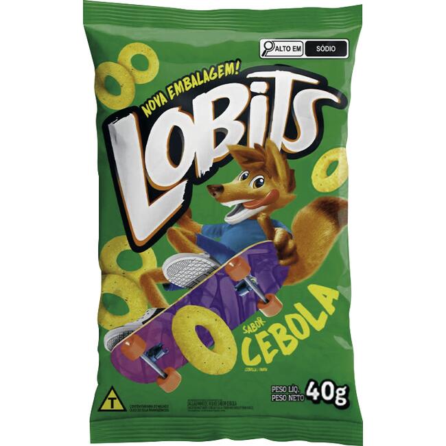 Salgadinho Lobits Cebola 40g