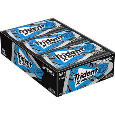 Chiclete Adams Trident Intense 21 un