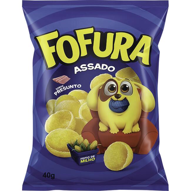 Salgadinho Lucky Fofura Presunto 40g