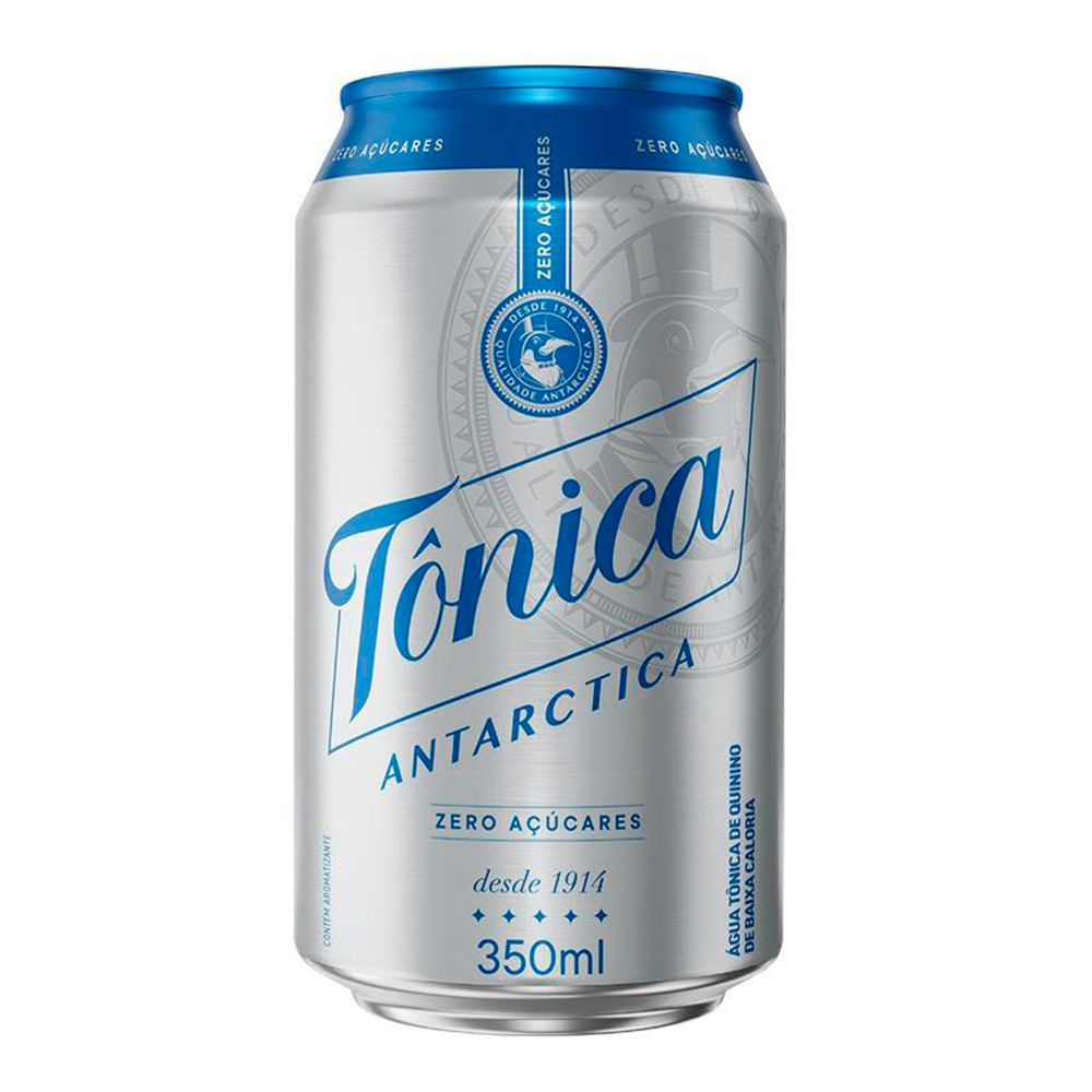Água Tônica Antarctica Zero Lata 350ml