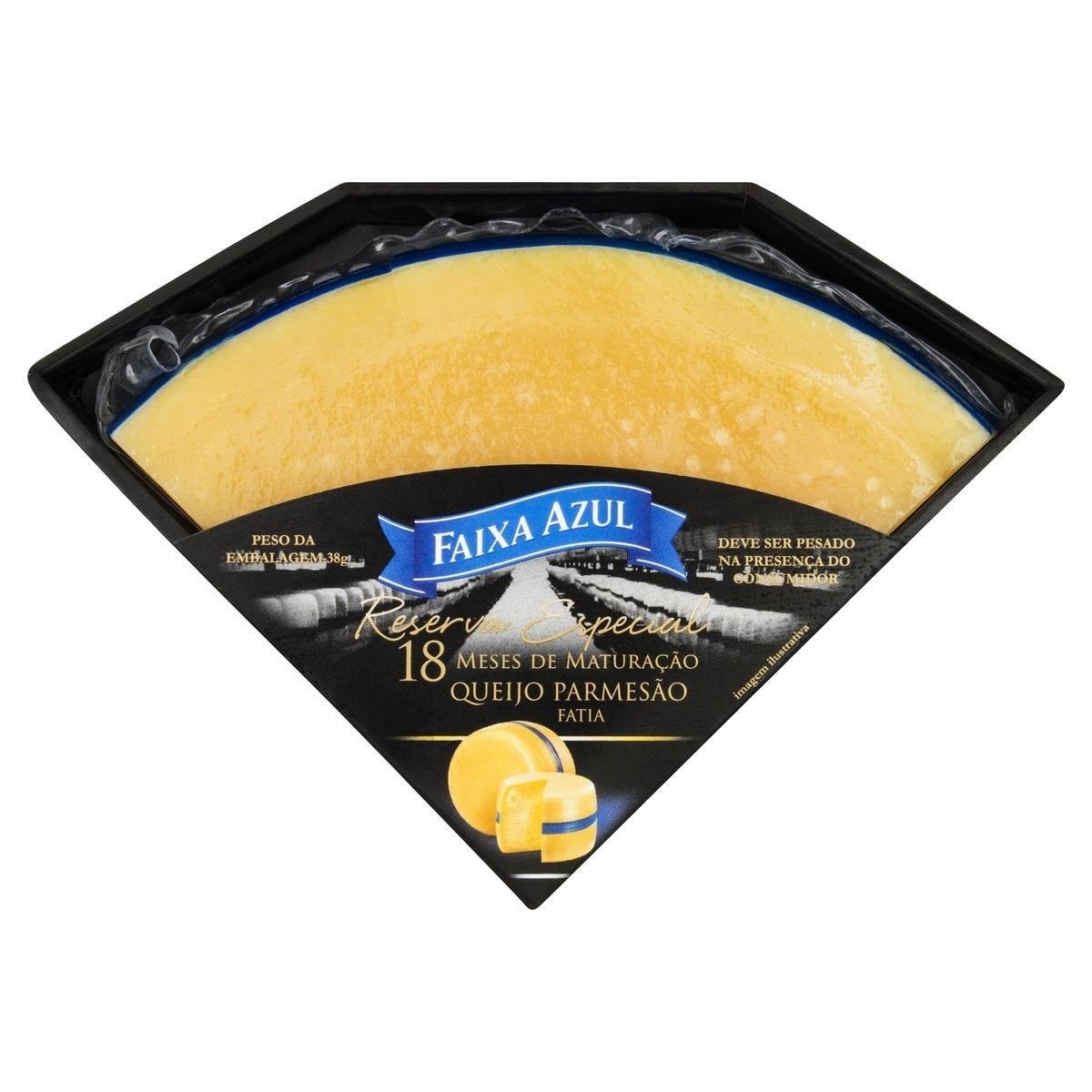 Queijo Parmesão FAIXA AZUL Reserva Especial 205g