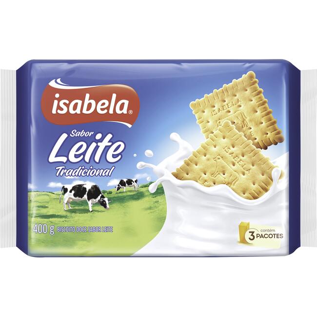 Biscoito Isabela Leite 400g