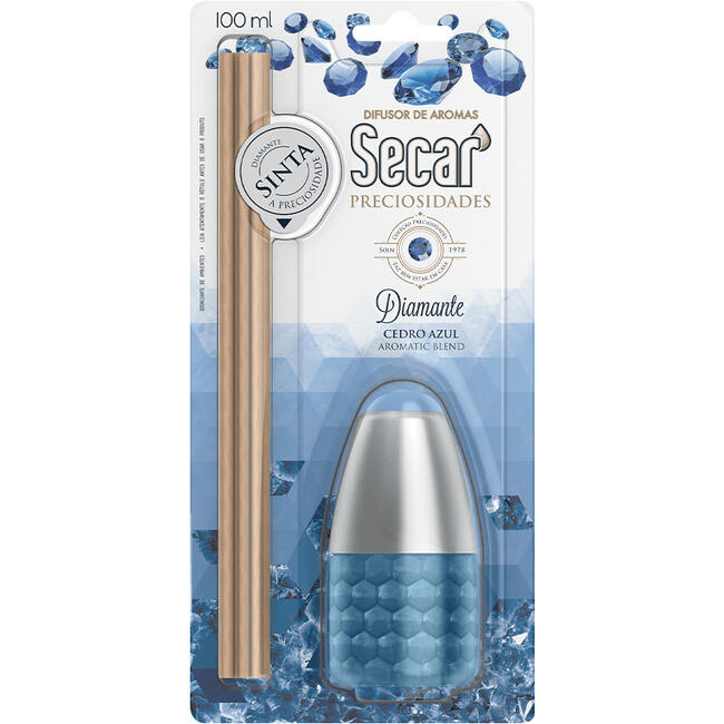 Difusor de Aromas Secar Diamante Azul 100ml
