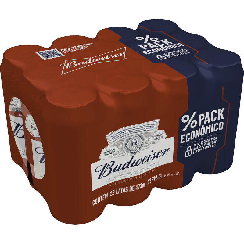 Cerveja Budweiser Multipack 12x473ml
