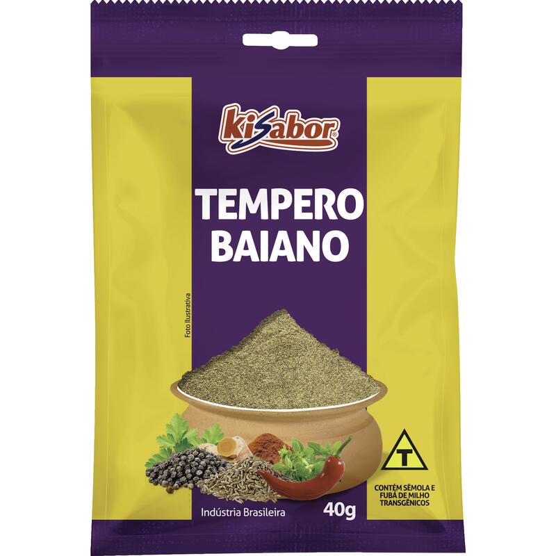 Tempero Baiano Kisabor 40g