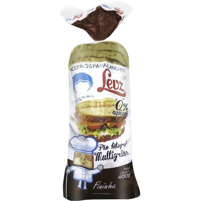 Pão de Forma Integral Levz Multigrãos 400g