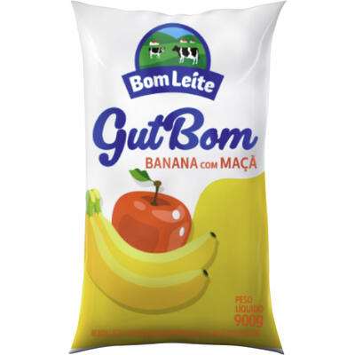 Bebida Láctea Gutbom Banana com Maçã 900g