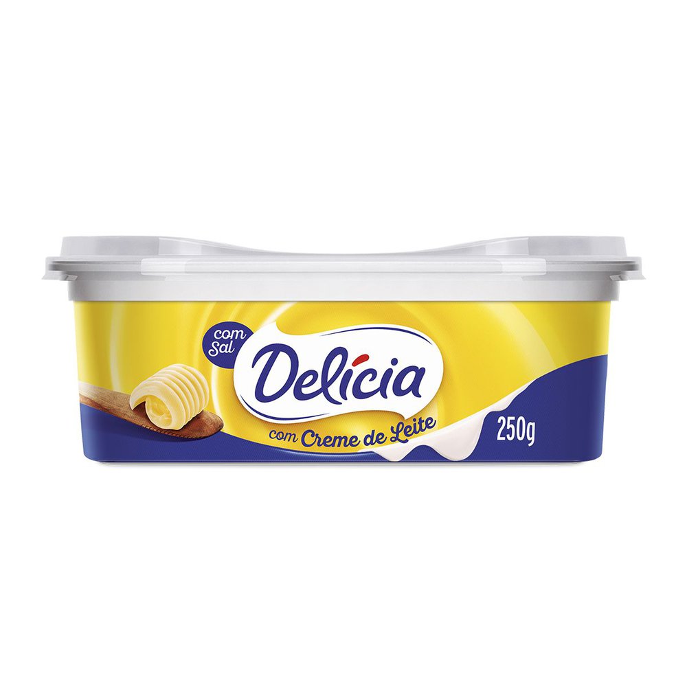 Margarina Delícia com Creme de Leite com Sal 250g