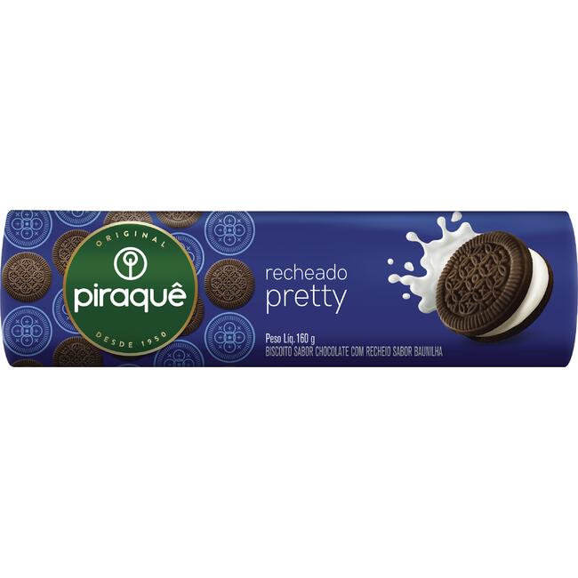 Biscoito Recheado Piraquê Pretty 160g