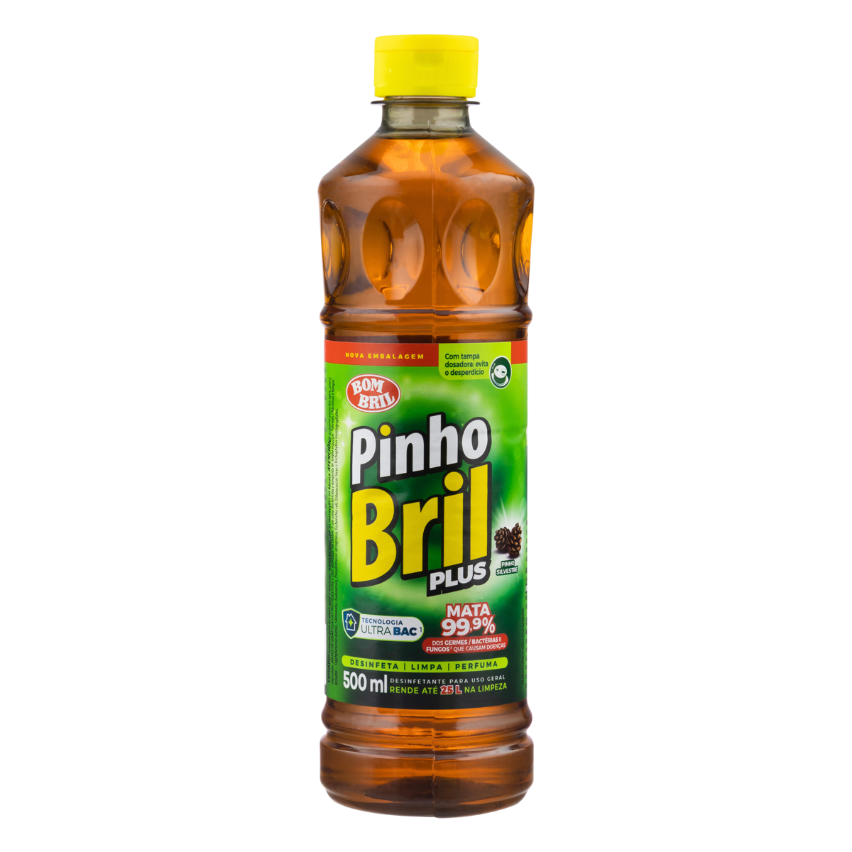 Desinfetante Uso Geral Pinho Silvestre Pinho Bril Plus Squeeze 500ml
