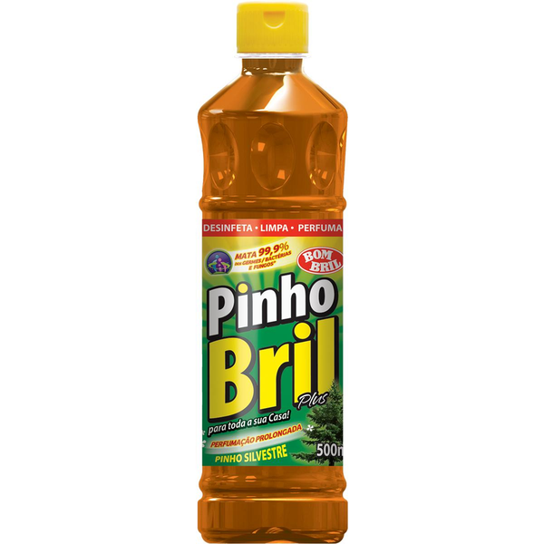 Desinfetante Uso Geral Pinho Silvestre Pinho Bril Plus Squeeze 500ml