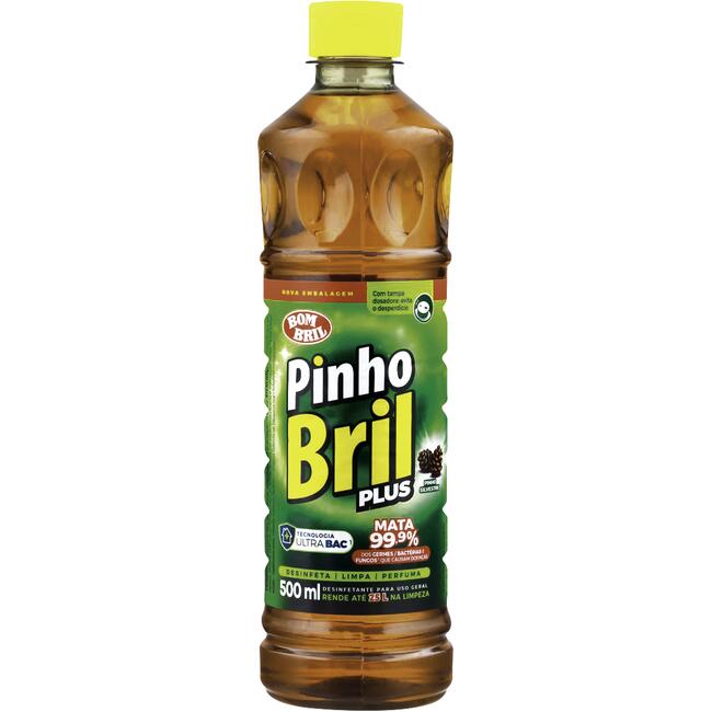 Desinfetante Uso Geral Pinho Silvestre Pinho Bril Plus Squeeze 500ml