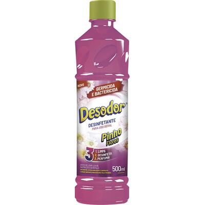 Desinfetante Pinho Desodor Flores 500ml
