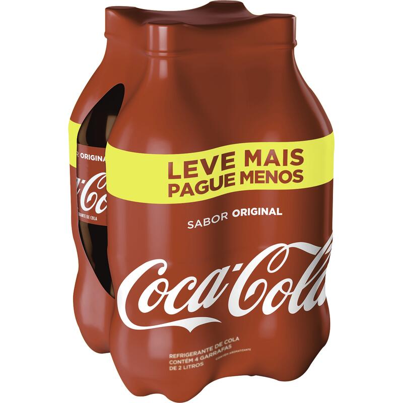 Refrigerante Coca-Cola 4x2L