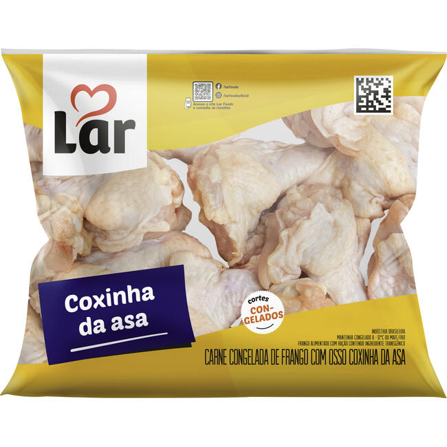 Coxinha da Asa de Frango Lar Congelada pct