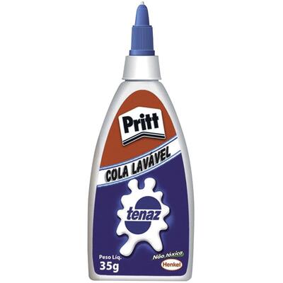 Cola Lavável Tenaz Branca 35g