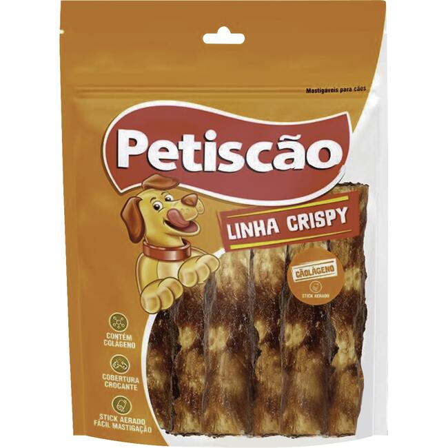 Osso Petiscão Crispy - 10mm 7 un