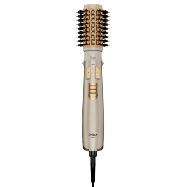 Escova Philco Bivolt - Rotativa - Cinza com Dourado - PER03
