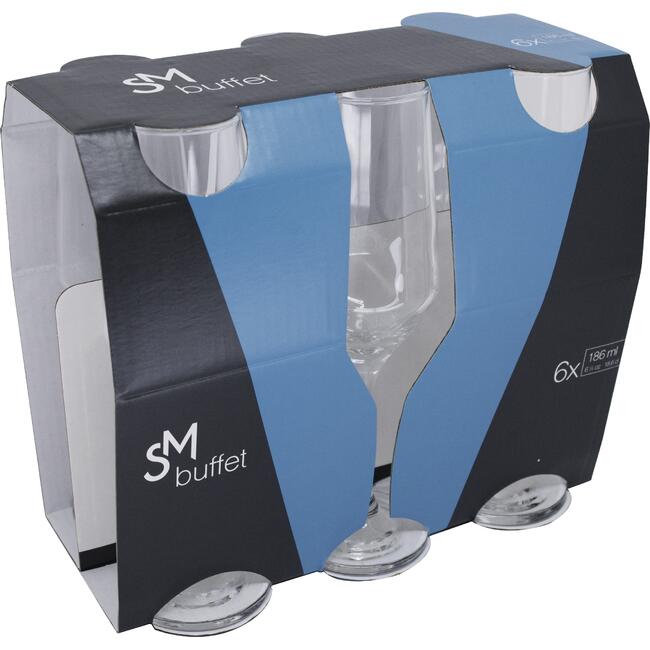 Taça Buffet SM Champagne - 186ml 6 un