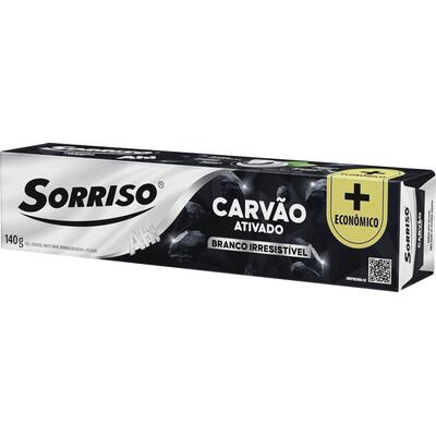 Creme Dental Sorriso Carvão ativado 140g