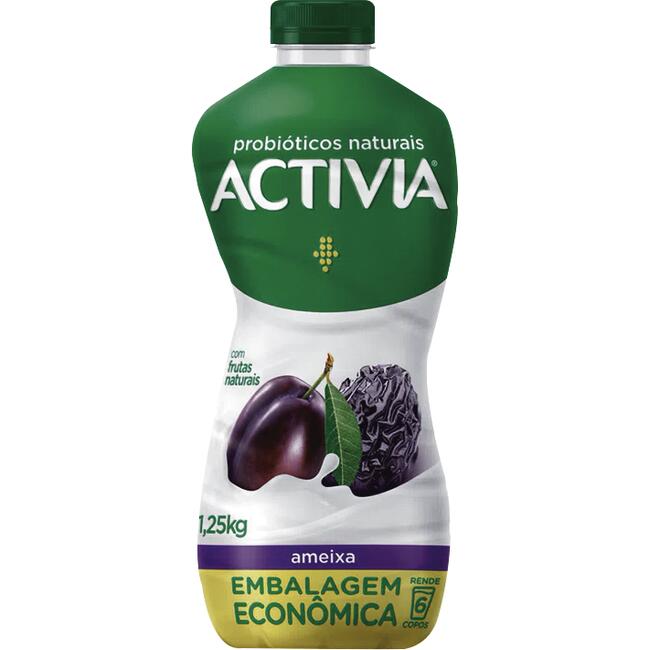 Leite Fermentado Activia Ameixa 1,250kg