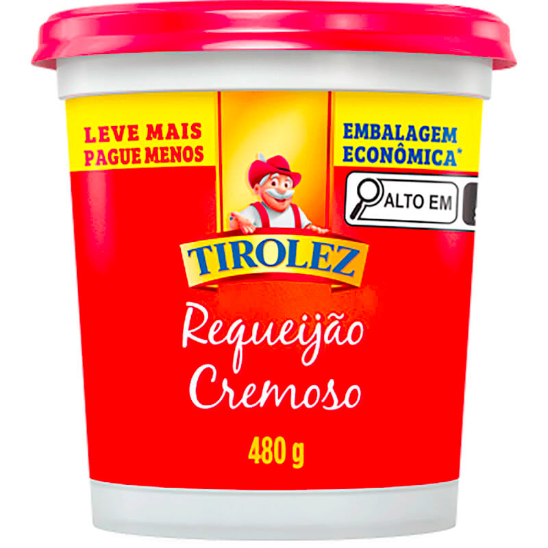 Requeijão Tirolez 480g
