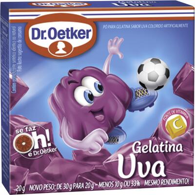 Gelatina Dr Oetker Uva 20g