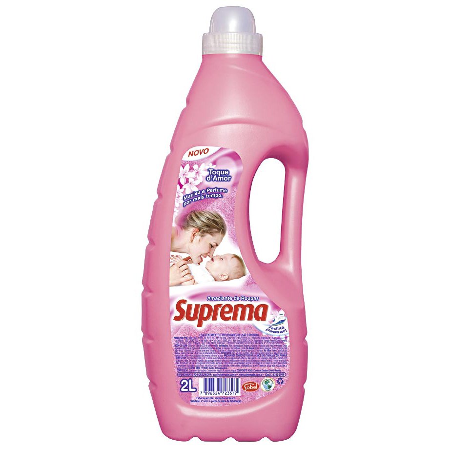 Amaciante SUPREMA Plus Rosa 2 Litros