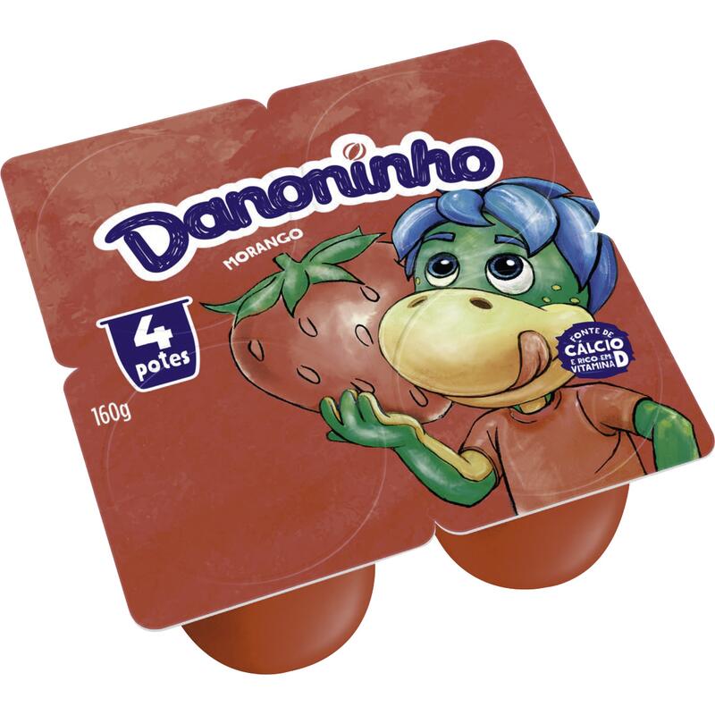 Petit Suisse Danoninho Morango 160g