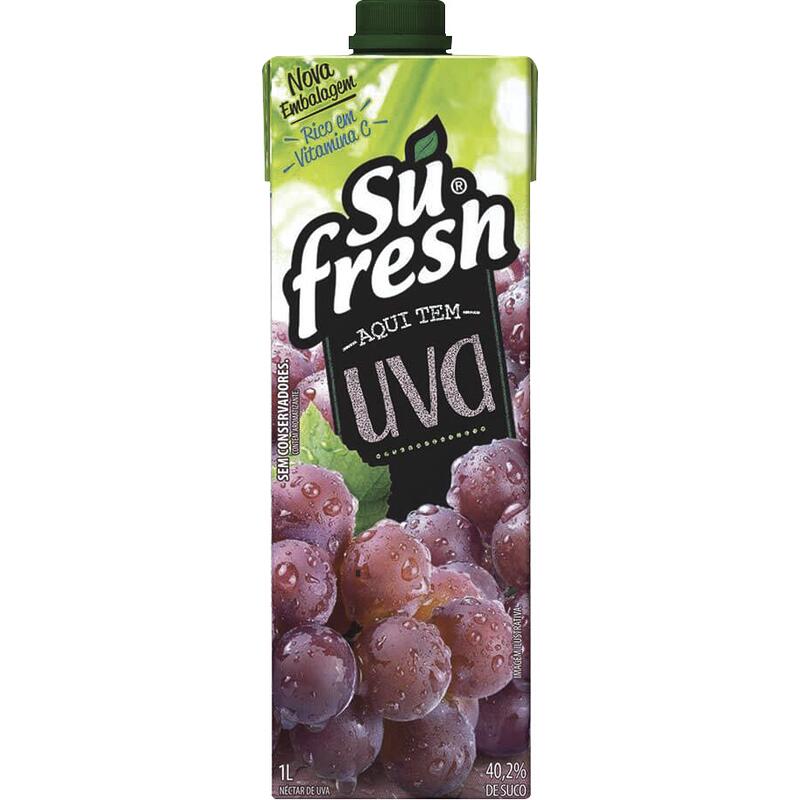 Bebida Mista Sufresh Uva 1L