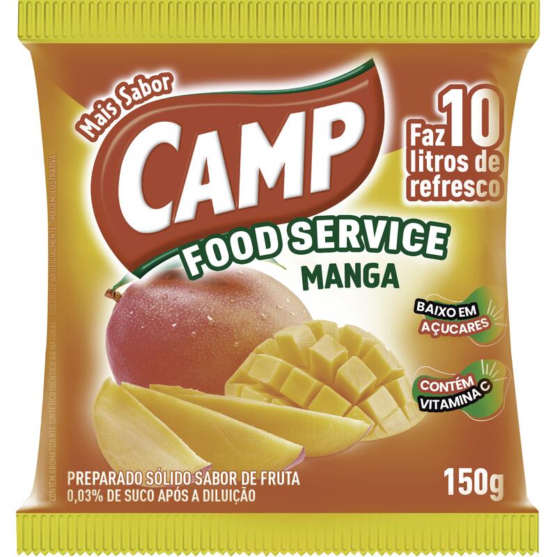 Refresco em Pó Camp Manga 150g