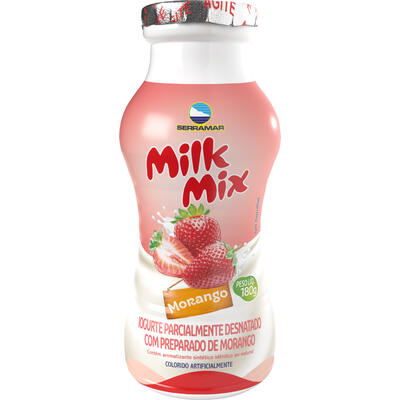 Iogurte Milk Mix Morango 180g