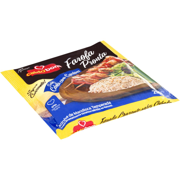 Farofa de Mandioca Caldo Bom 250g - Cebola