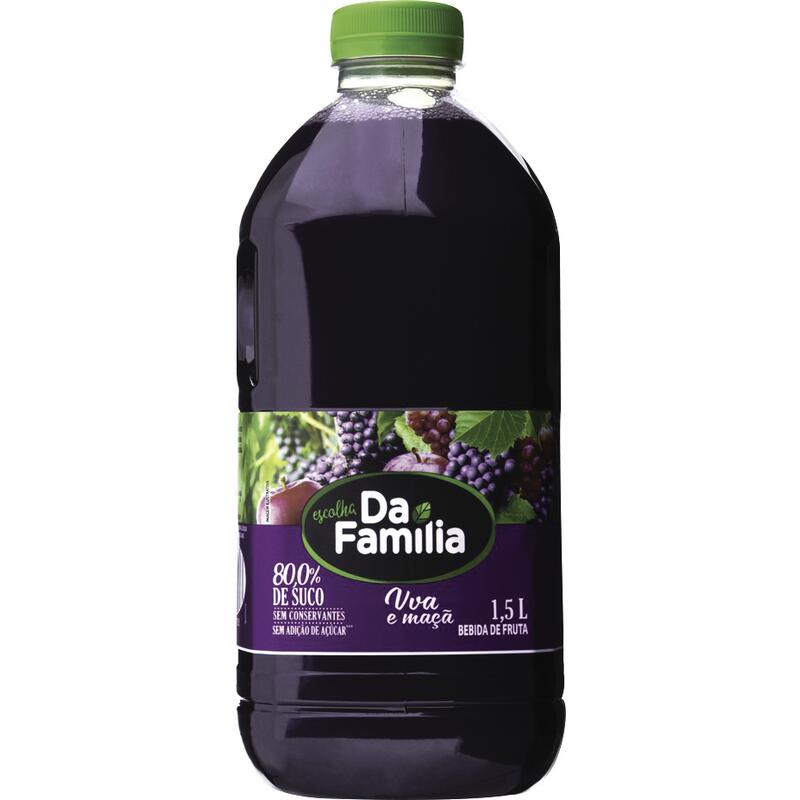Suco Da Família Uva e maçã 1,5L